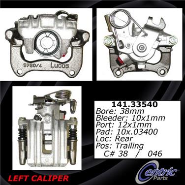 Disc Brake Caliper CE 141.33540