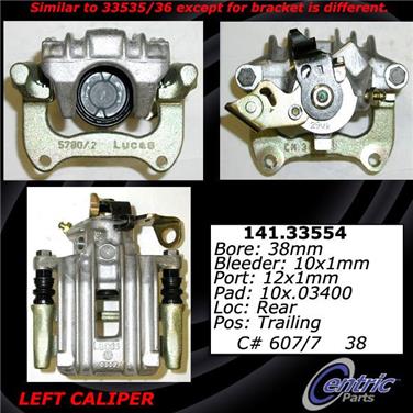 Disc Brake Caliper CE 141.33554