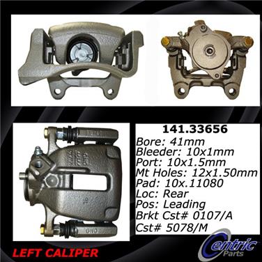 2013 Volkswagen Tiguan Disc Brake Caliper CE 141.33656