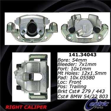 Disc Brake Caliper CE 141.34043