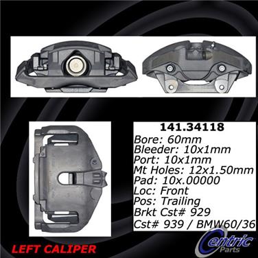 Disc Brake Caliper CE 141.34118