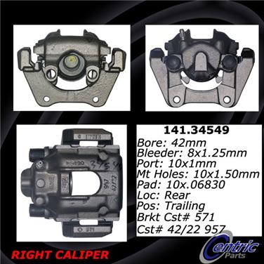 Disc Brake Caliper CE 141.34549