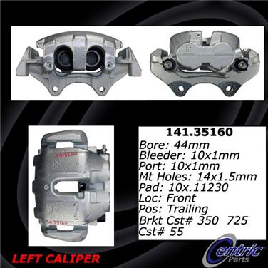 Disc Brake Caliper CE 141.35160