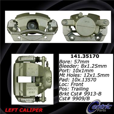 Disc Brake Caliper CE 141.35170