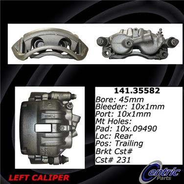 Disc Brake Caliper CE 141.35582