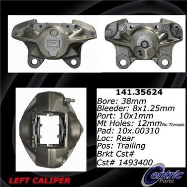 Disc Brake Caliper CE 141.35624