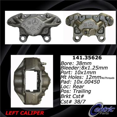 Disc Brake Caliper CE 141.35626