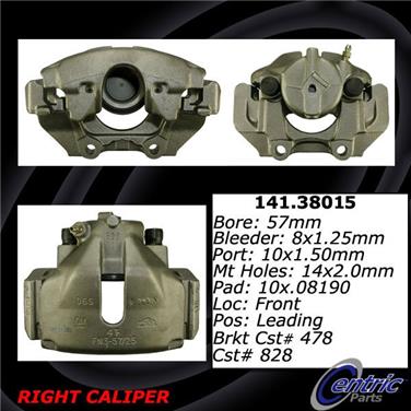 Disc Brake Caliper CE 141.38015