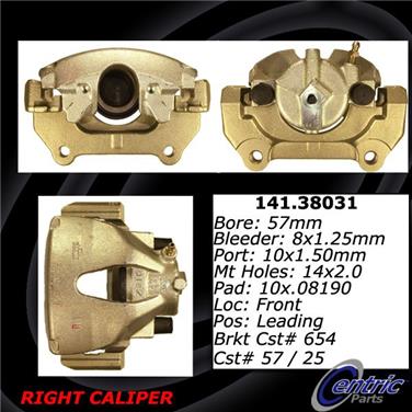 Disc Brake Caliper CE 141.38031