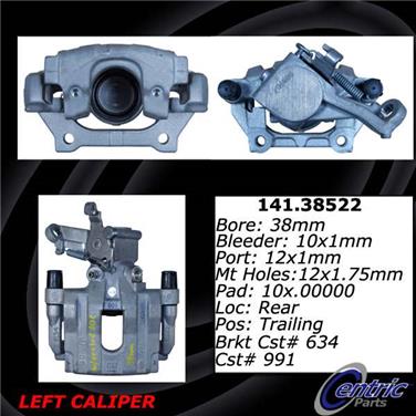 Disc Brake Caliper CE 141.38521