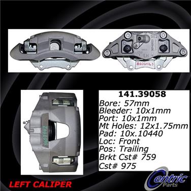 Disc Brake Caliper CE 141.39058