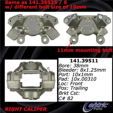 Disc Brake Caliper CE 141.39511