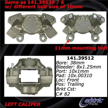 Disc Brake Caliper CE 141.39512