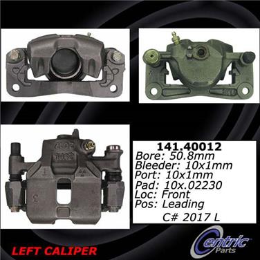 1982 Honda Accord Disc Brake Caliper CE 141.40011