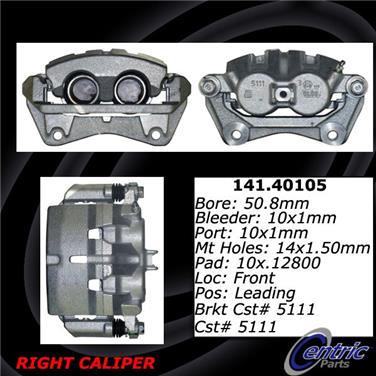 Disc Brake Caliper CE 141.40105