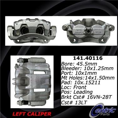Disc Brake Caliper CE 141.40116