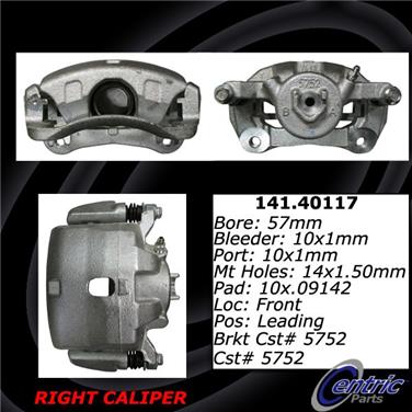 Disc Brake Caliper CE 141.40117