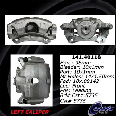 Disc Brake Caliper CE 141.40118