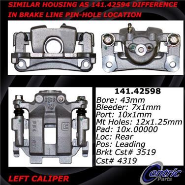 Disc Brake Caliper CE 141.42598