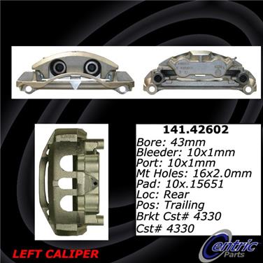 Disc Brake Caliper CE 141.42602