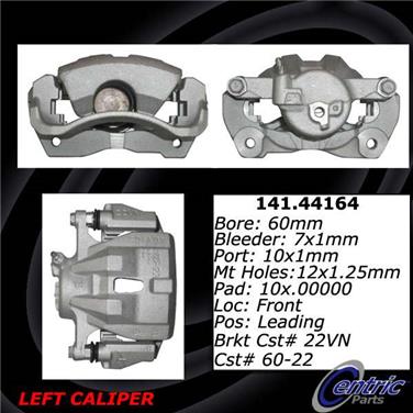 2014 Toyota Matrix Disc Brake Caliper CE 141.44163