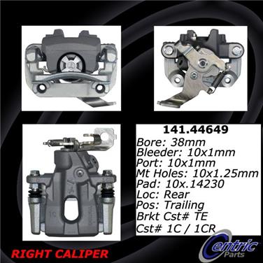 Disc Brake Caliper CE 141.44649