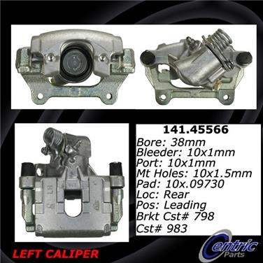 Disc Brake Caliper CE 141.45566