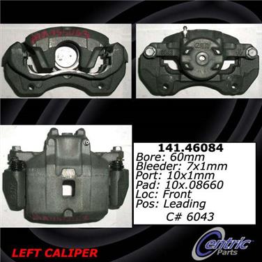 2004 Mitsubishi Outlander Disc Brake Caliper CE 141.46083