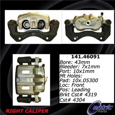 Disc Brake Caliper CE 141.46091