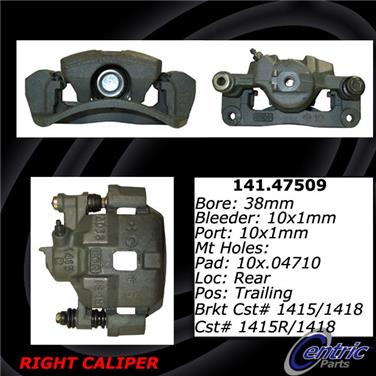 Disc Brake Caliper CE 141.47509