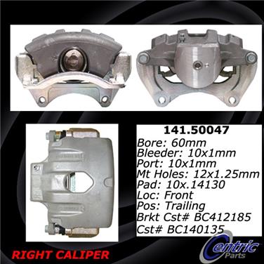 Disc Brake Caliper CE 141.50047