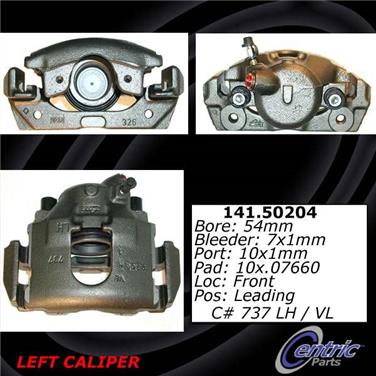 1995 Kia Sephia Disc Brake Caliper CE 141.50203