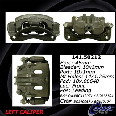 Disc Brake Caliper CE 141.50212