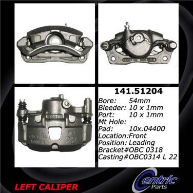 Disc Brake Caliper CE 141.51203