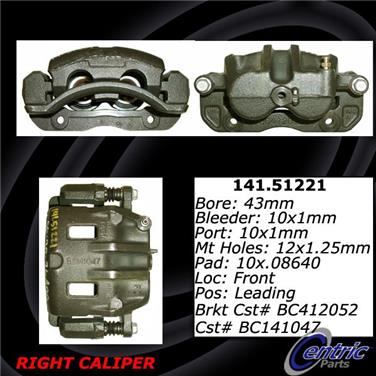 Disc Brake Caliper CE 141.51221