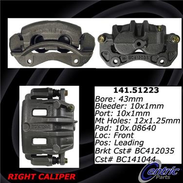 Disc Brake Caliper CE 141.51223