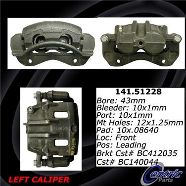 Disc Brake Caliper CE 141.51228