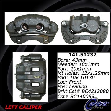 Disc Brake Caliper CE 141.51232