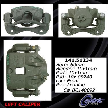 Disc Brake Caliper CE 141.51234