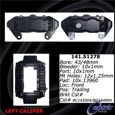 Disc Brake Caliper CE 141.51278