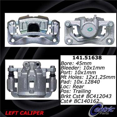 Disc Brake Caliper CE 141.51637