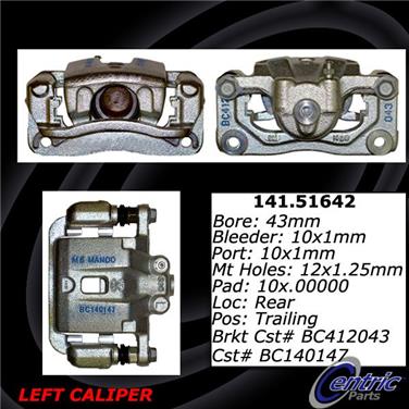 Disc Brake Caliper CE 141.51642