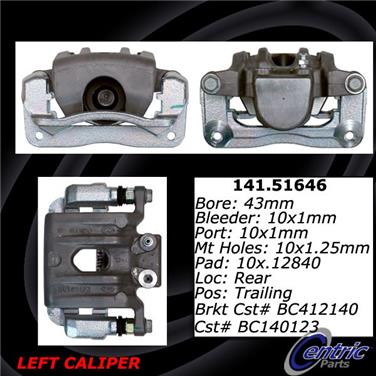 Disc Brake Caliper CE 141.51646