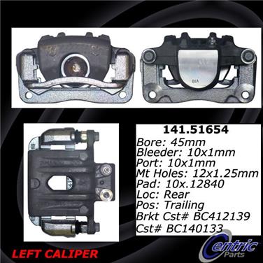 Disc Brake Caliper CE 141.51654