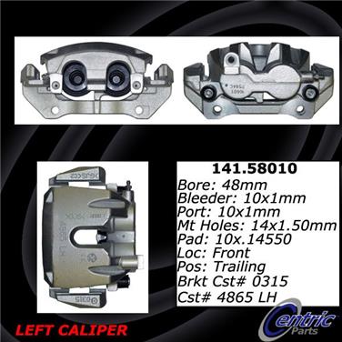 Disc Brake Caliper CE 141.58010