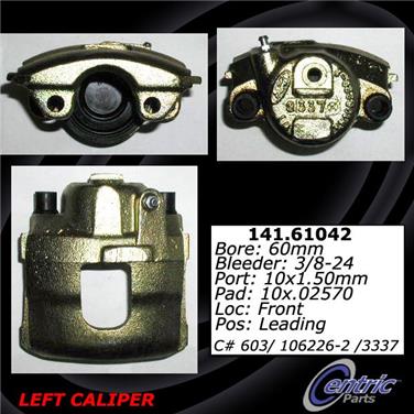 1993 Mercury Topaz Disc Brake Caliper CE 141.61042