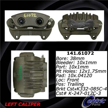 Disc Brake Caliper CE 141.61072