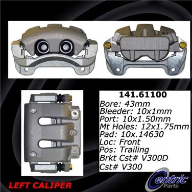 Disc Brake Caliper CE 141.61100