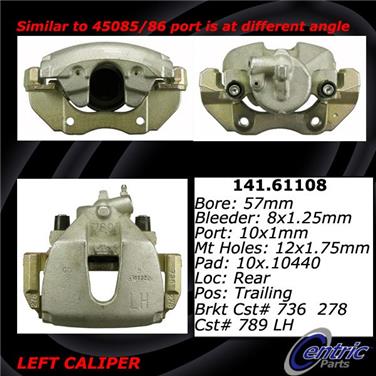 Disc Brake Caliper CE 141.61108