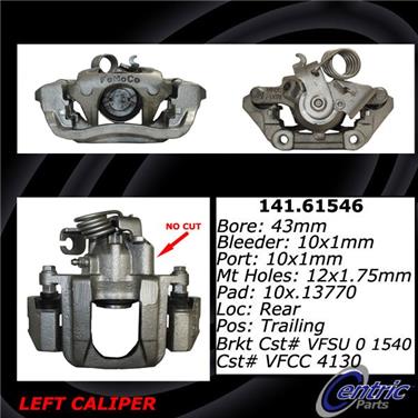 Disc Brake Caliper CE 141.61546